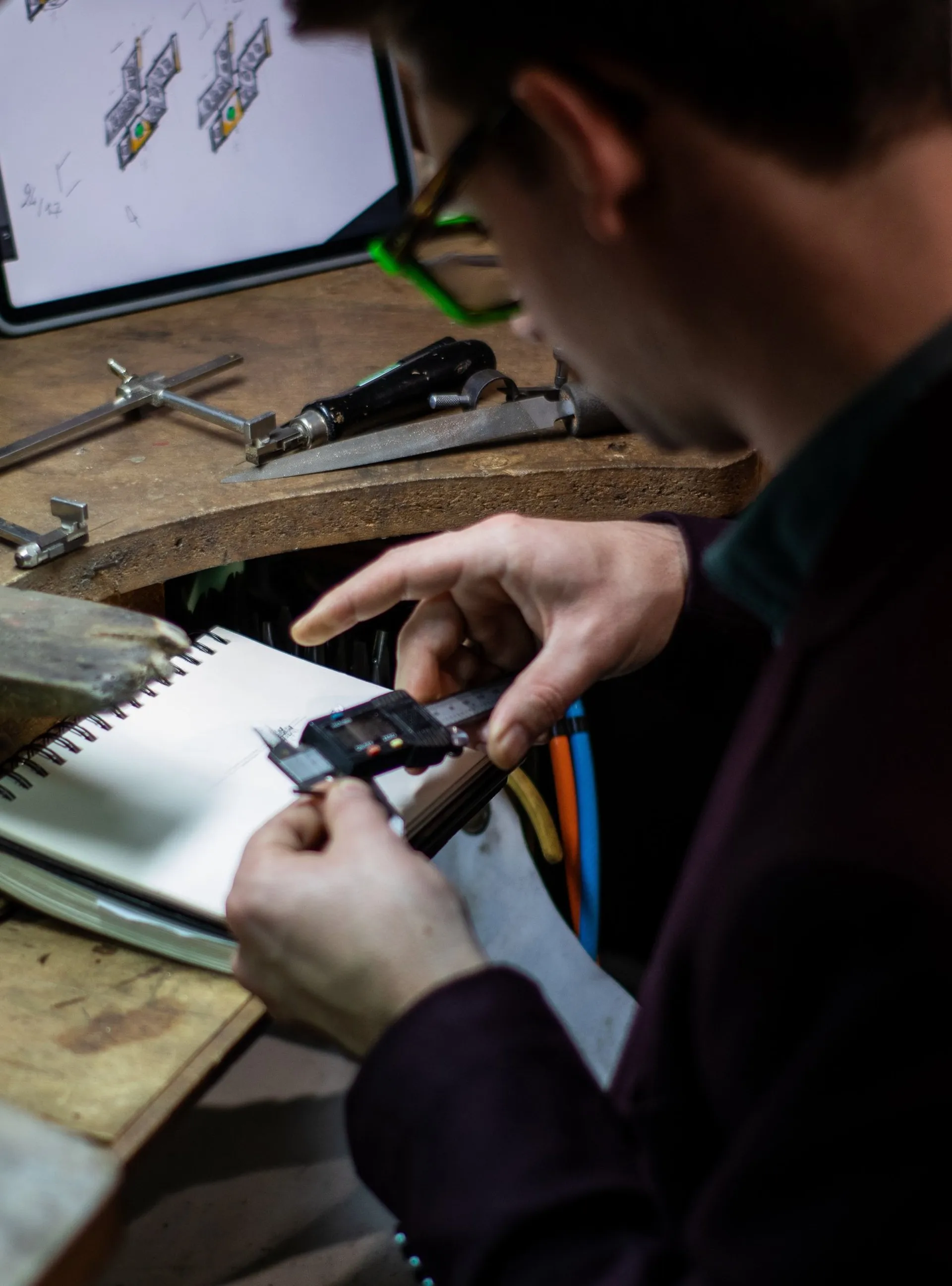 Romain Saelen, artisan joaillier